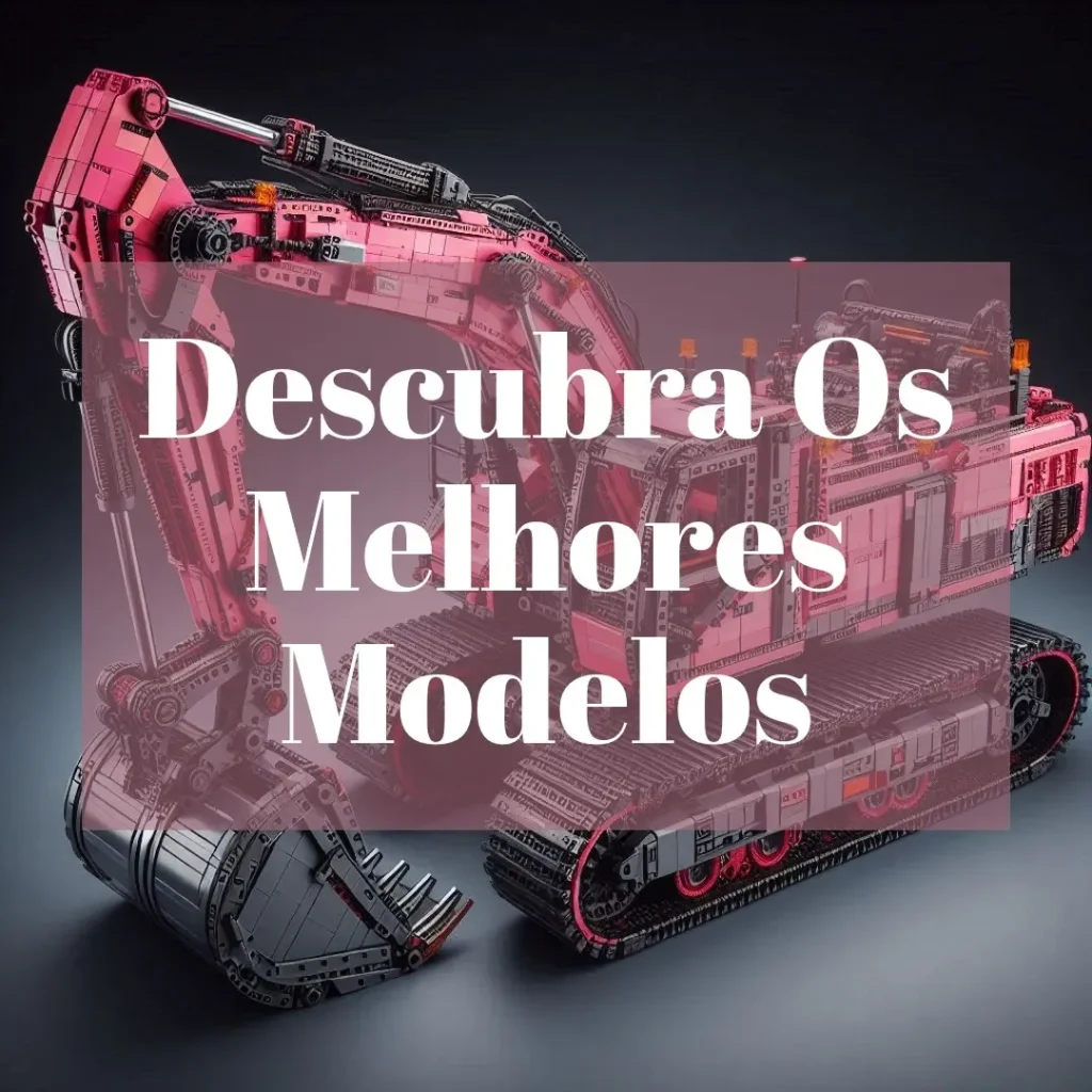 5 Melhores Modelos de  lego technic escavadeira