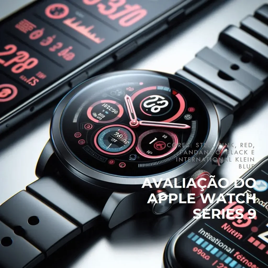 Apple Watch Series 9 GPS • Caixa de Alumínio e Pulseira Loop Esportiva