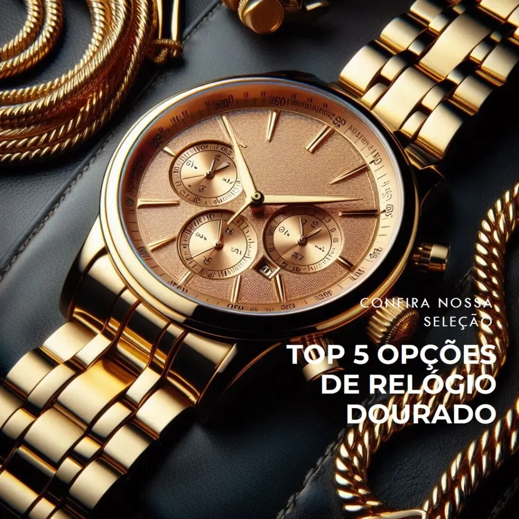 Top 5 Opções de  Casio Relogio Dourado