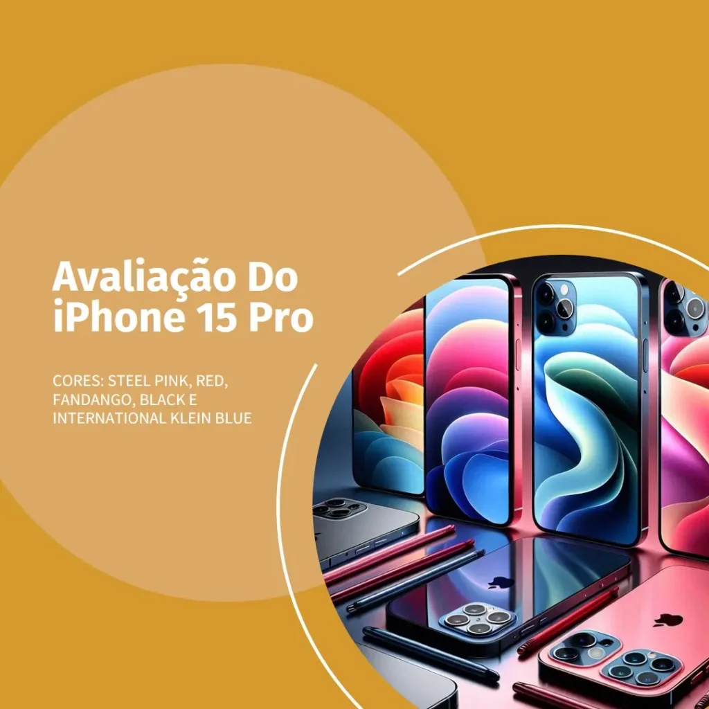 Apple iPhone 15 Pro (128 GB) — Alto Desempenho e Design Premium