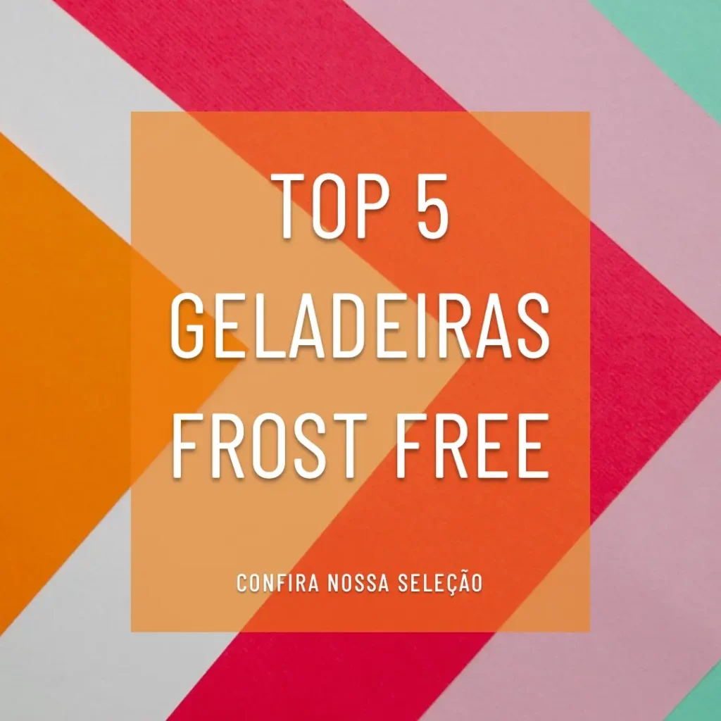 Top Cinco Modelos de  geladeira frost free inox inverse