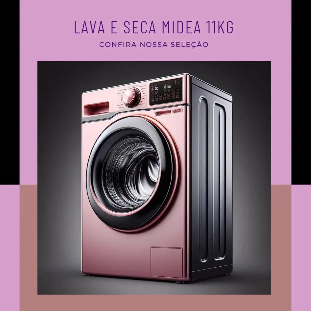 Principais 5  Lava e Seca Midea 11Kg Storm Wash