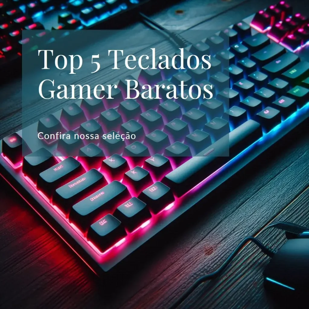 Top Cinco  teclado gamer barato