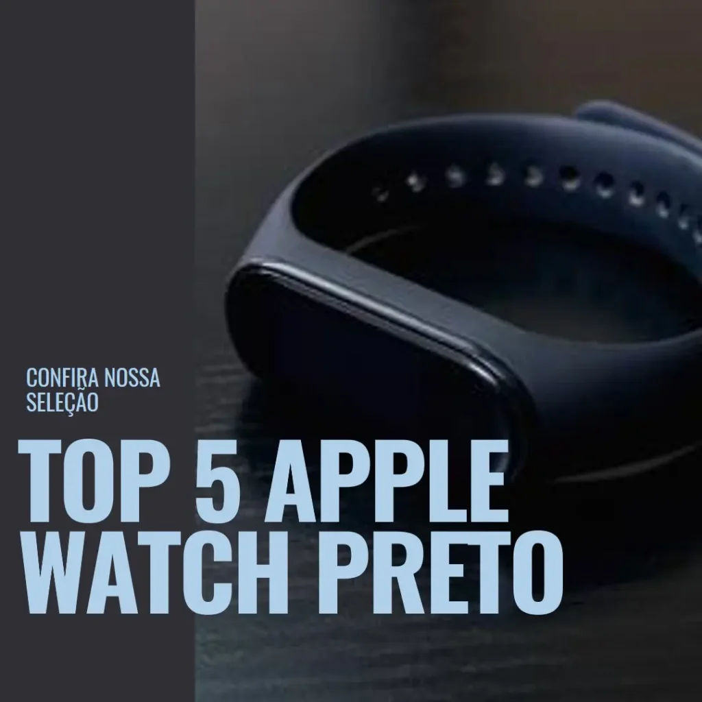 Top 5  Apple watch preto