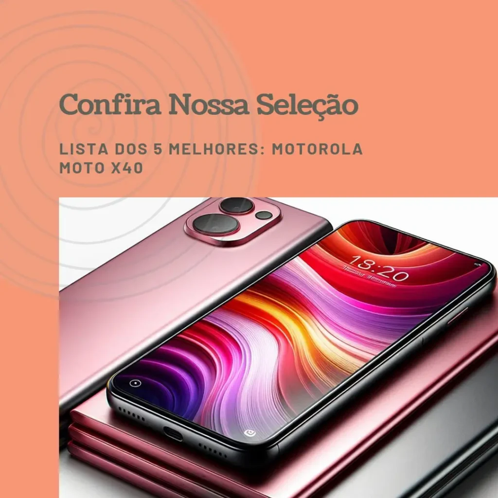 Lista de 5 Melhores:  Motorola Moto X40