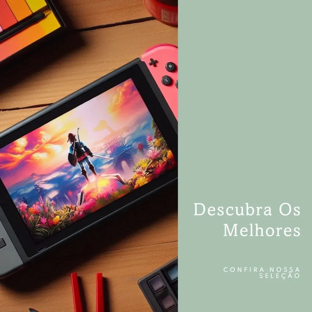 Melhores 5  nintendo switch lite