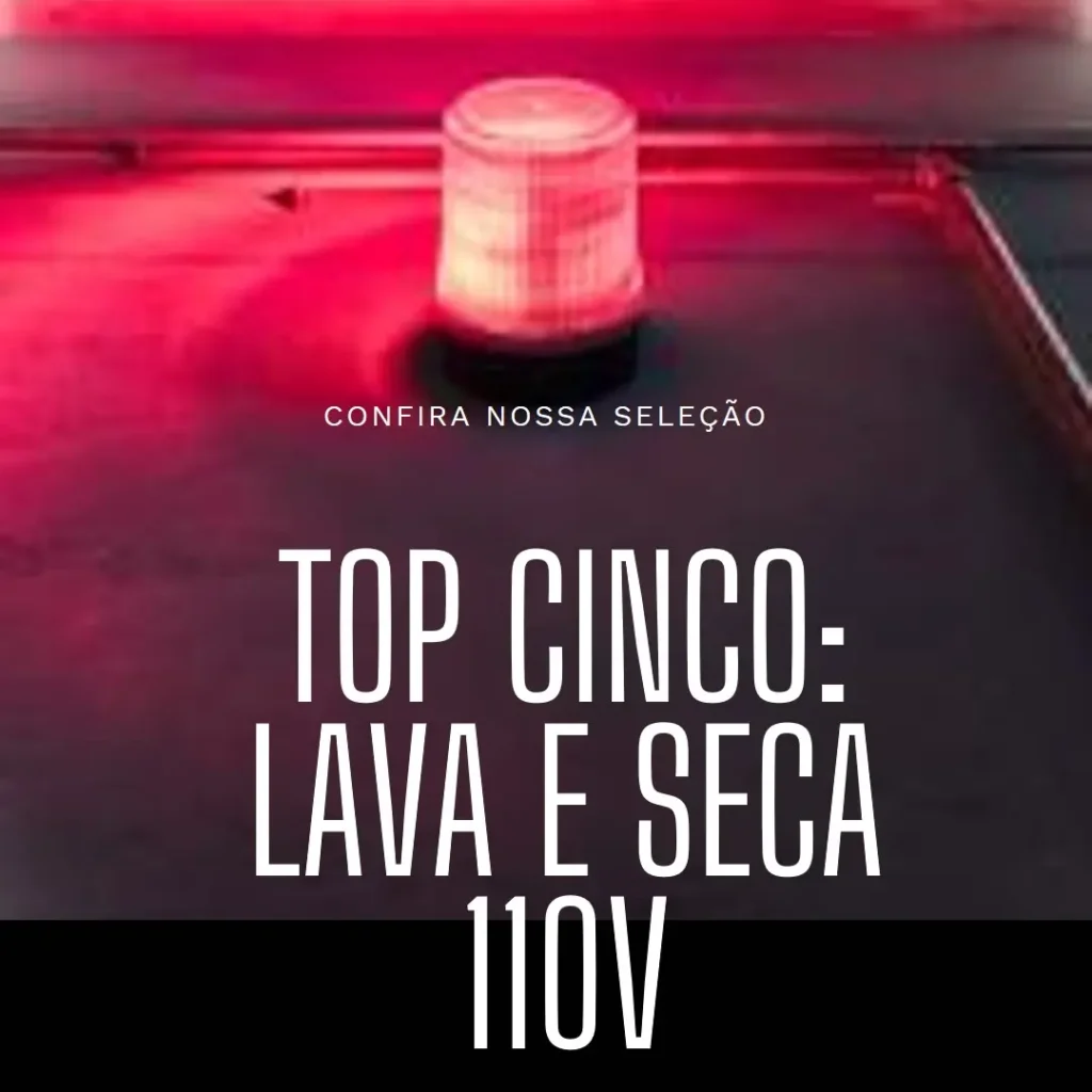 Top Cinco  lava e seca 110v