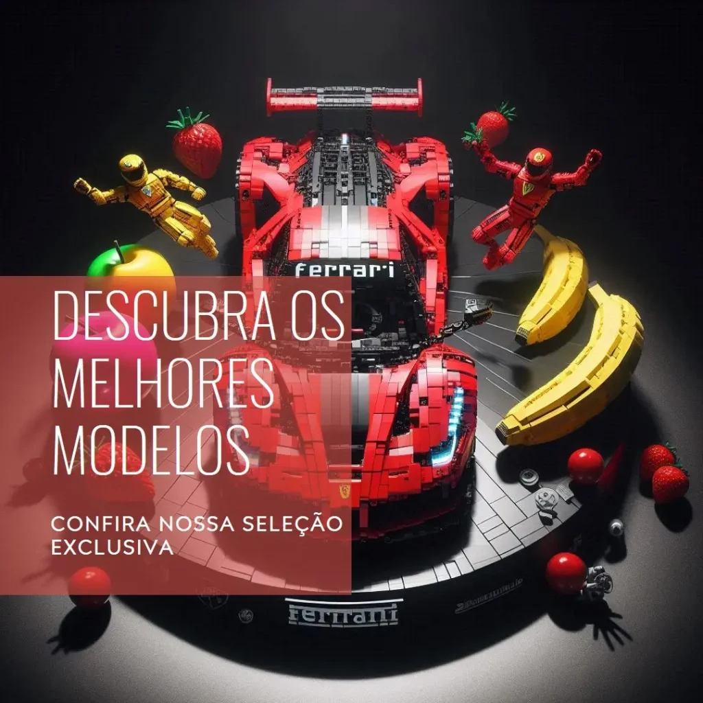 Top Cinco Modelos de  ferrari technic lego