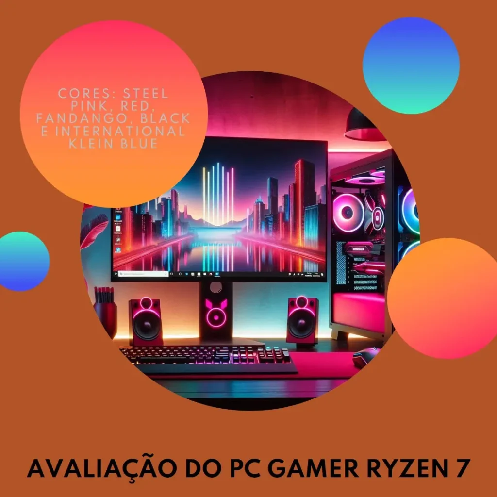 PC Gamer AMD Ryzen 7 5700X com RTX 4060: Desempenho e Qualidade