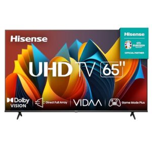 Hisense Smart TV UHD 4K DLED 65" Polegadas 65A6K com HDR10+ Dolby Vision Game Mode Controle por Voz Alexa Built-In AirPlay