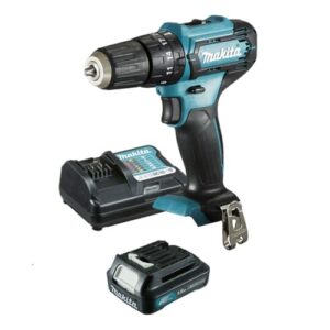 MAKITA PARAFUSADEIRA/FURADEIRA DE IMPACTO A BATERIA 12V CXT HP333DWYX3 COM CARREGADOR