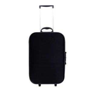 Mala De Viagem 23 kg Média Paris Com Rodinhas (Preto)