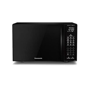 Microondas Panasonic Dupla Refeição 34l Black Glass Nn-st66nbru 220V