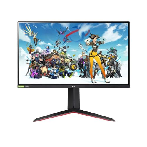 Monitor Gamer LG UltraGear –Tela IPS de 27”, Full HD (1920 x 1080), 144Hz, 1ms (GtG), HDMI, DisplayPort, HDR10, AMD FreeSync, NVIDIA G-Sync –27GN65R