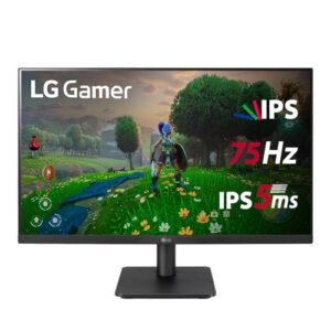 Monitor LG 23.8" Full HD Inclinação 75Hz 5ms Preto 24MP400-B.AWZM