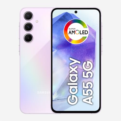 Samsung Galaxy A55 5G, Câmera Tripla Traseira de até 50MP, Selfie de 32MP, Nightography, Apagador de objetos, Design em metal e vidro, IP67, Super AMOLED 6.6" 120Hz Vision Booster, 256GB - Rosa