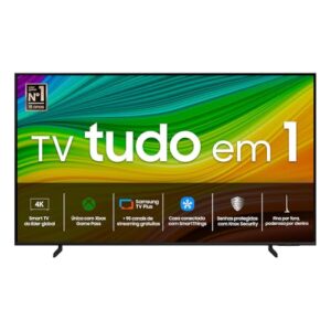 Samsung Smart TV 50" QLED 4K 50Q60D - Tecnologia de Pontos Quânticos, Design AirSlim