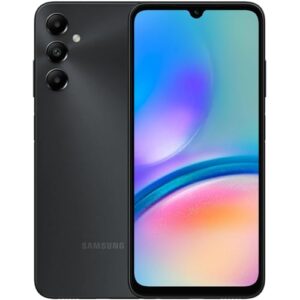 Smartphone Samsung Galaxy A05s 6,7 Tela Infinita 128GB + 6GB RAM Tela Infinita de 6.7" 50MP + 2MP + 2MP, Processador Octa-Core, Bateria de longa duração - Preto