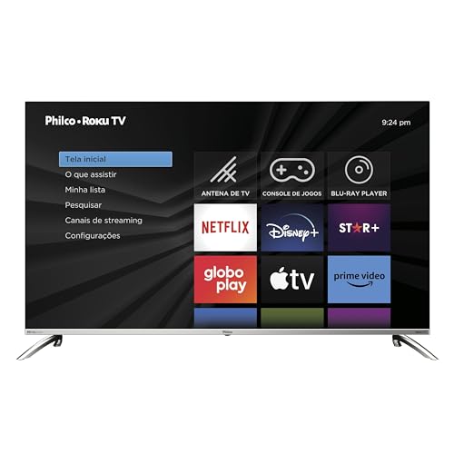 Smart TV 50 Philco PTV50G7PR2CSB 4K Roku TV Led Dolby Audio