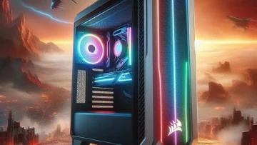 Gabinete Corsair Gamer 5000X RGB - Design, Desempenho e Iluminação Imersiva