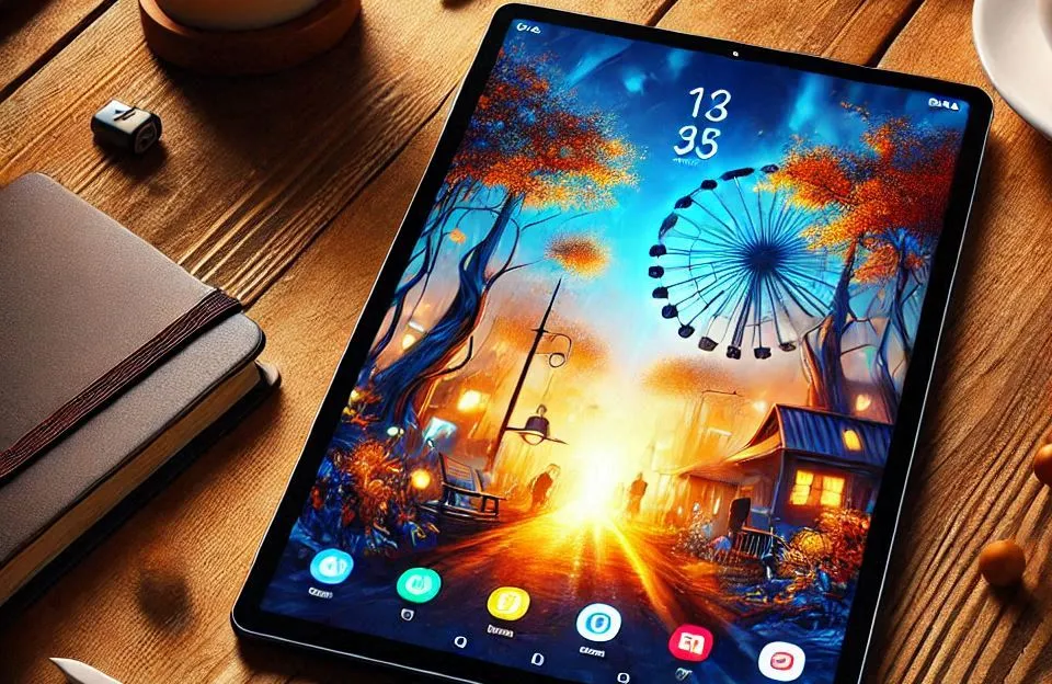 SAMSUNG Galaxy Tab S9 Fe com S Pen, 256GB, 8GB RAM