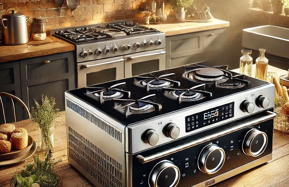 Fogão Electrolux 5 Bocas Experience com Mesa de Vidro e VaporBake