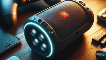 JBL Pulse 4: Alto-falante Bluetooth à prova d'água com LED 360º e Estojo EVA