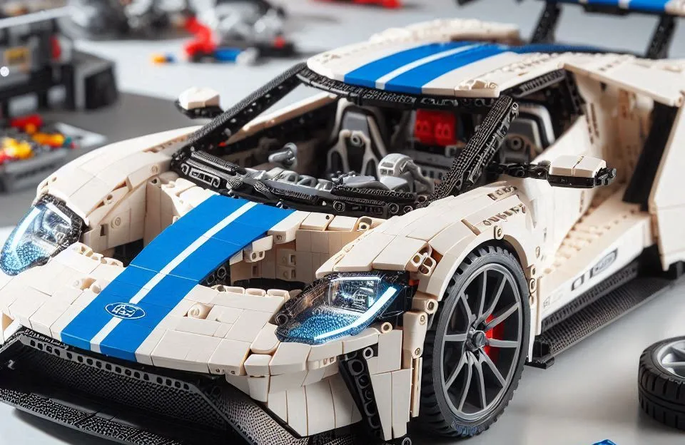 LEGO Technic Ford GT 42154: Modelo de Carro de Alta Qualidade