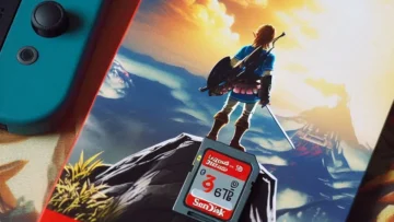 SanDisk Cartão microSDXC de 1 TB para Nintendo Switch – Edição Legend of Zelda