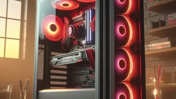 Gabinete Gamer Redragon Wideload Mid Tower Vidro Temperado