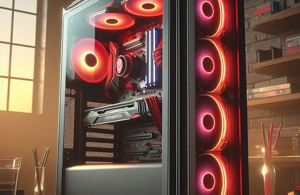 Gabinete Gamer Redragon Wideload Mid Tower Vidro Temperado