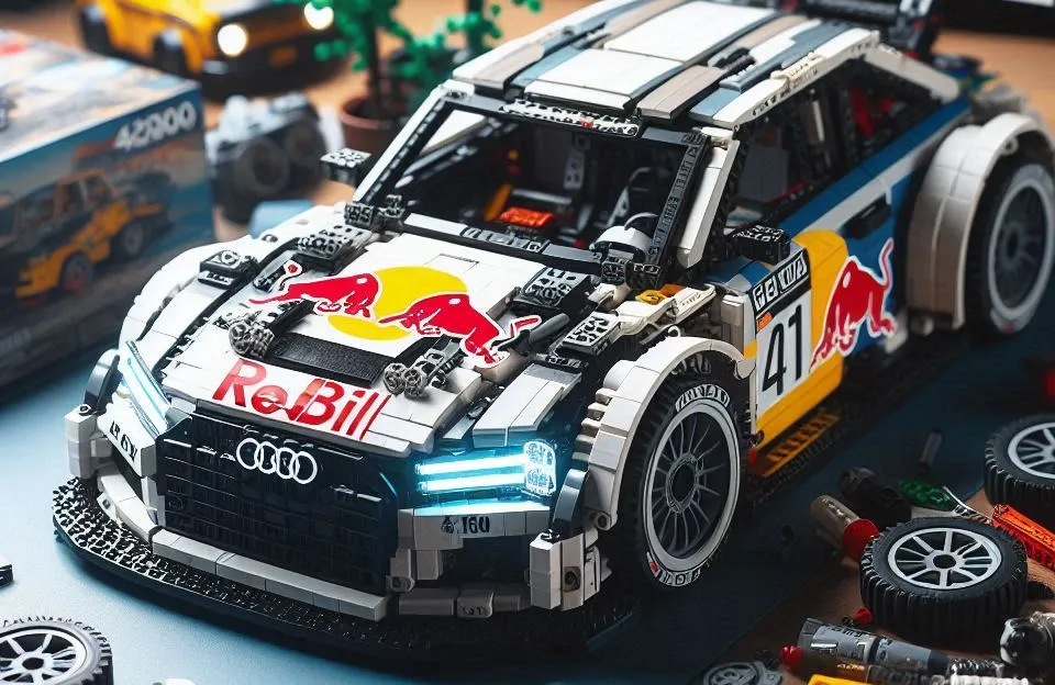LEGO Set Technic 42160 Audi RS Q e tron 914 peças: Um Desafio Para Apaixonados por Rali