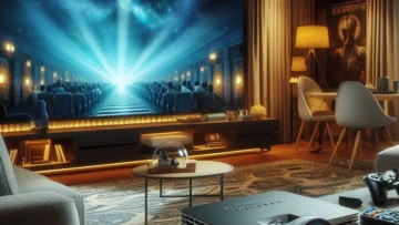 Projetor de Led F30-II, Full HD Nativo, Cinema em Casa