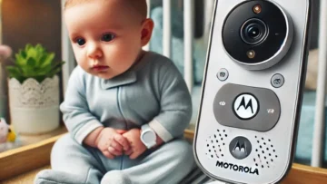 Motorola Babá Eletrônica VM85 LCD 5.0 Wi-Fi: Monitoramento completo para o seu bebê