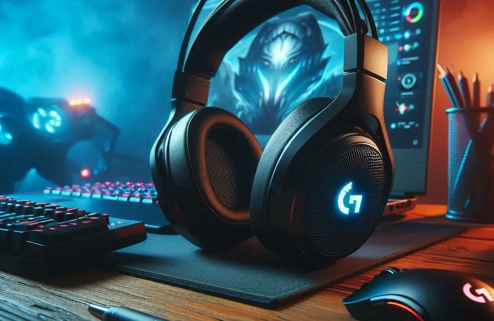 Headset Gamer Sem Fio Logitech G733 com Dolby Surround e RGB