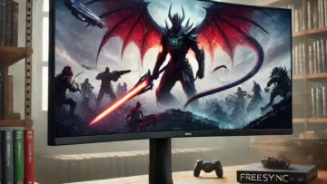Monitor Gamer Mancer Valak Z180H: 24 Pol., Curvo, 180Hz e FreeSync