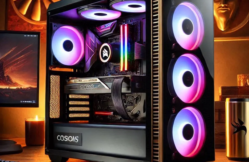 Gabinete Gamer Corsair iCUE 4000D RGB AIRFLOW: Desempenho e Estilo em um Só Produto