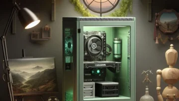 Gabinete TT The Tower 100 Mini Green: Compacto e Versátil para seu Setup
