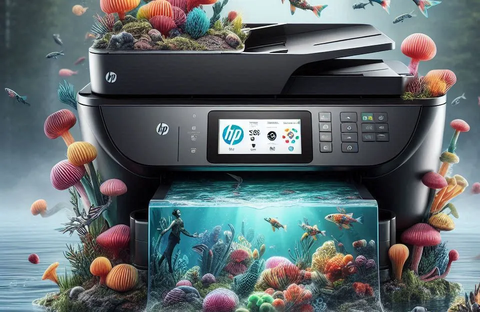 Impressora Multifuncional HP Smart Tank 584: Tanque de Tinta Colorida com Wi-Fi