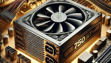 EVGA 750 GT: Fonte Modular 80 Plus Gold, Compacta e Eficiente
