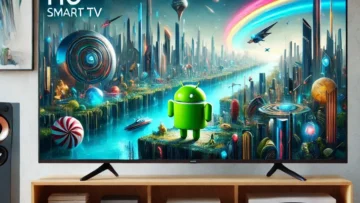 HQ Smart TV LED 24" Wi-Fi, Android 11 e Processador Quad Core