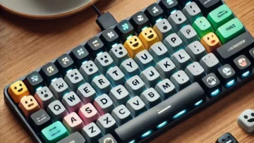 Teclado Mecânico Logitech POP Keys: Teclas Emoji, Compacto e Sem Fio