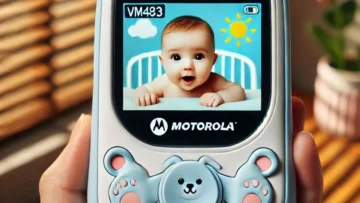 Motorola Babá Eletrônica VM483 Tela 2.8 LCD com Zoom Digital