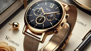Smartwatch Feminino Connect Dourado - TMAXAH/7D: Design Elegante e Funcionalidade Completa