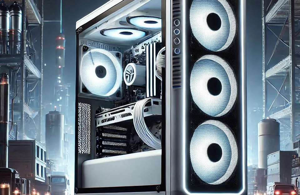 Gabinete ATX Mid Tower 4000 Series 4000D Airflow White: Design e Performance