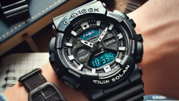 Relógio Casio G-Shock Tough Solar G-5600UE-1DR: Durabilidade e Tecnologia em um Design Clássico