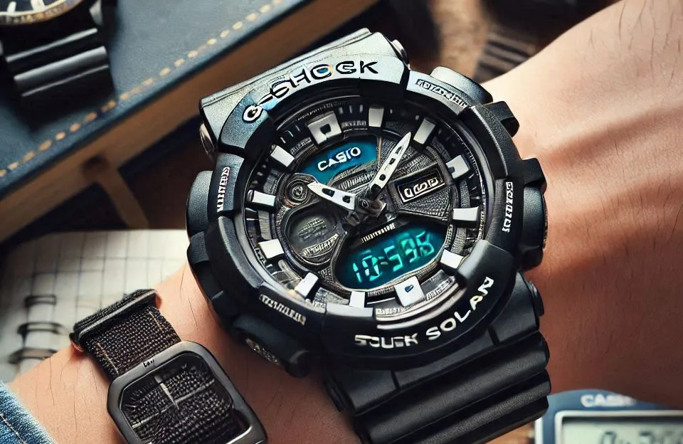 Relógio Casio G-Shock Tough Solar G-5600UE-1DR: Durabilidade e Tecnologia em um Design Clássico