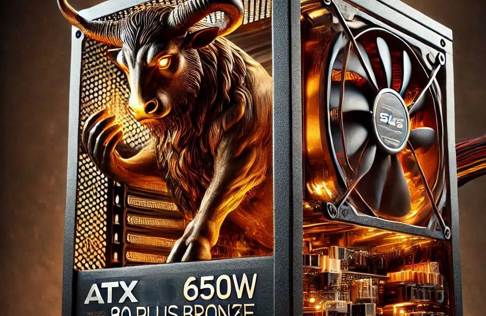 Fonte ATX 650W CV650 80 Plus Bronze: Potência e Eficiência