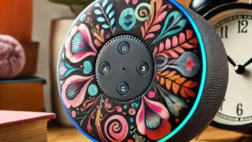 Novo Echo Spot com Alexa | Despertador inteligente com som vibrante