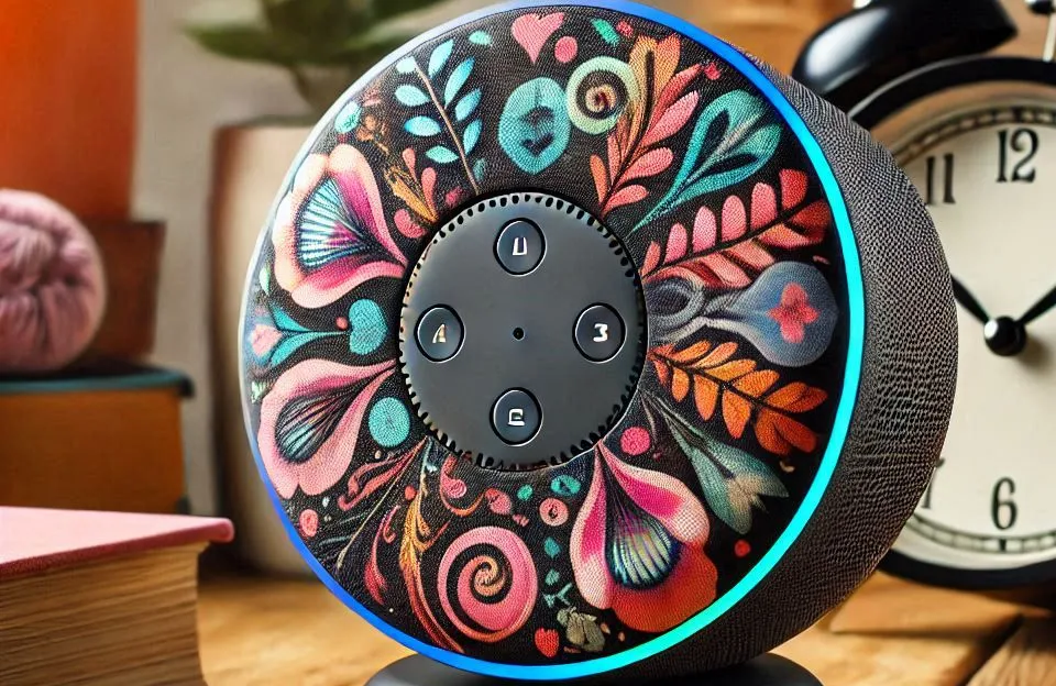 Novo Echo Spot com Alexa | Despertador inteligente com som vibrante